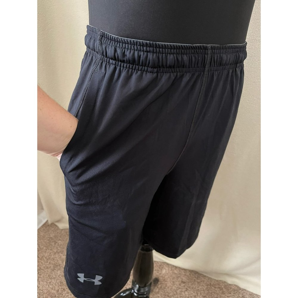 Under Armour Mens Sports/Basketball Shorts, Medium - Picture 5 of 11